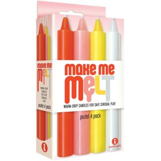 Make Me Melt Drip Candles - Pastel