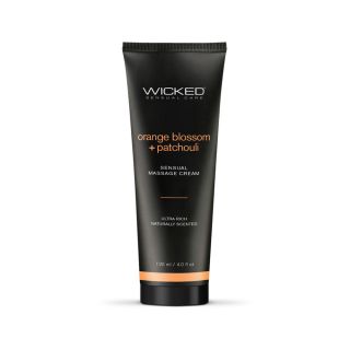 Wicked Orange Blossom + Patchouli Massage Cream 120ml