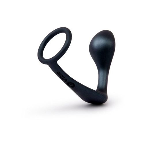 B-Vibe Butties Ringer Cock Ring & Prostate Plug 