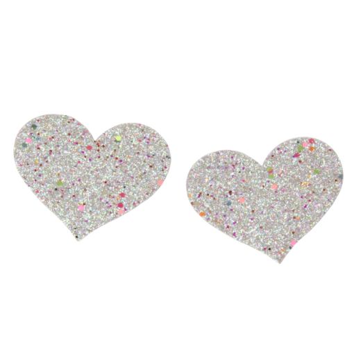 Glitter Heart Nipple Pasties