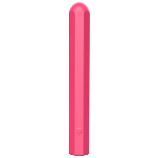 Soft by Playful Chic Rechargeable Coral Pink Long Bullet Vibe